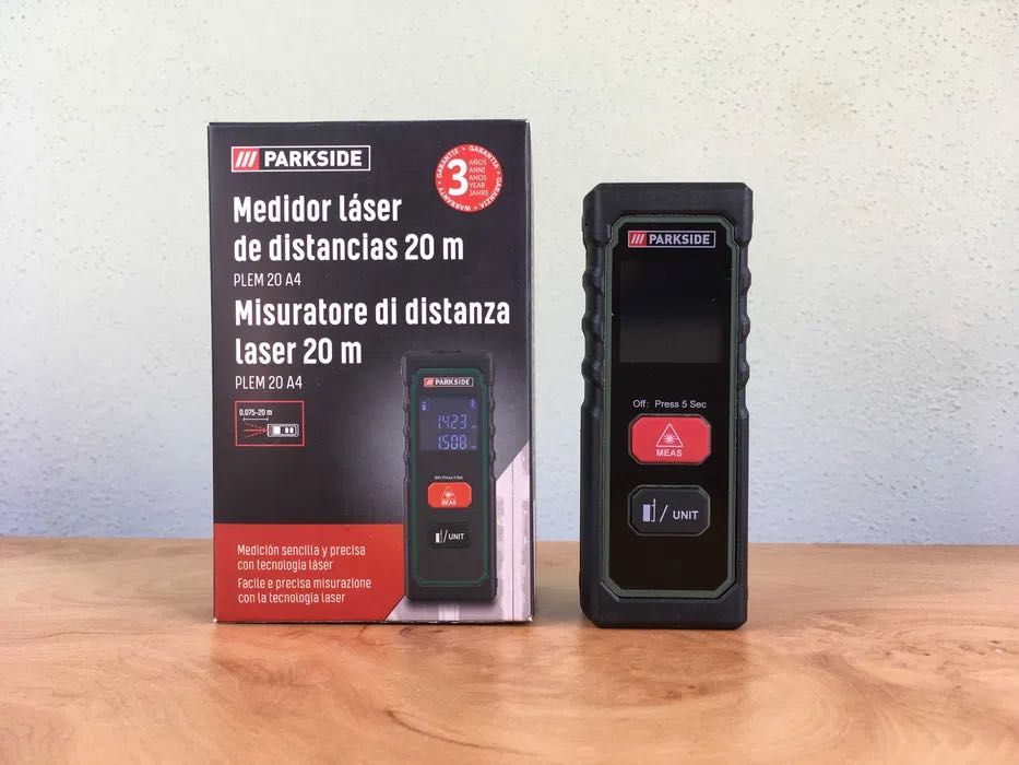 Medidor laser de distância / área (20 m) **novo**