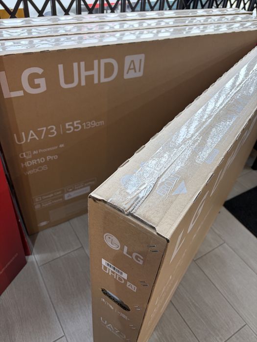 Tv LG de 55 polegadas modelo UA73