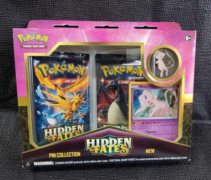 Hidden Fates Pin Collection Mew - SEALED