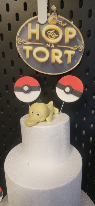 Pokemony figurki z masy cukrowej