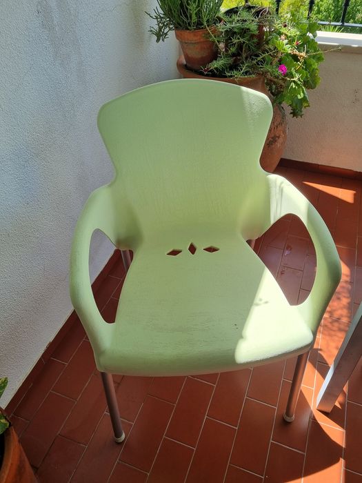 Vendo cadeiras em verde