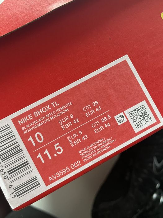 Nike SHOX tl 44 nowe