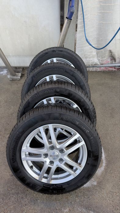 215/60/16 5x112 vw seat audi continental zima