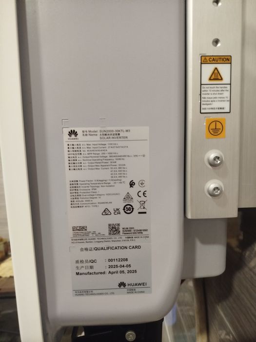 Інвертор Huawei 30 SUN2000-30KTL-M3