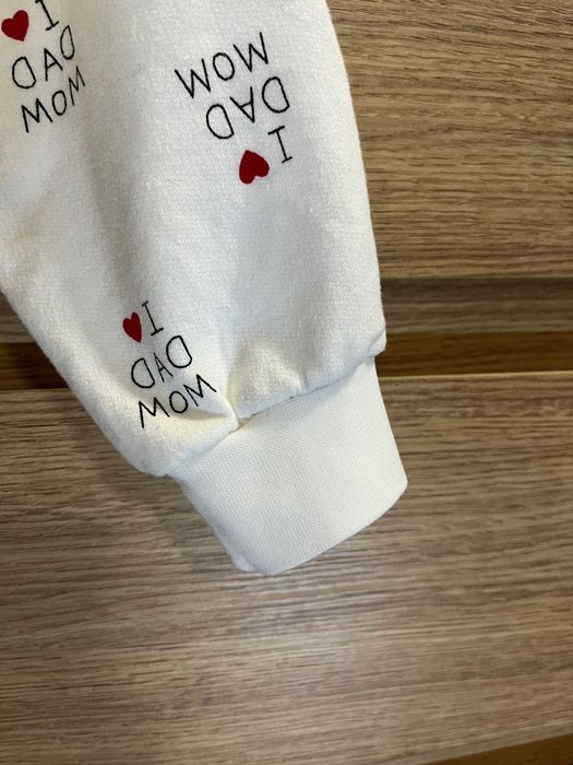 Чоловічок сліп I love Mom 74 / слип одяг для сну і дому начес бавовна