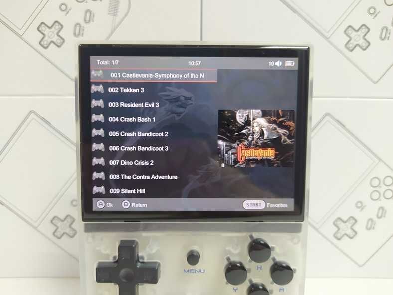 Портативная PSP приставка Play Station One Anbernic RG35XX W 8000 игр