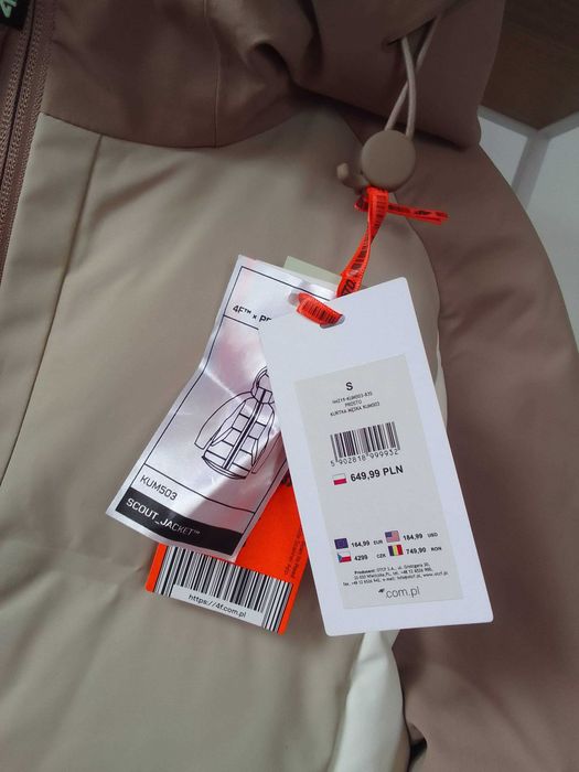 Męska ocieplana kurtka zimowa  4F x PROSTO.