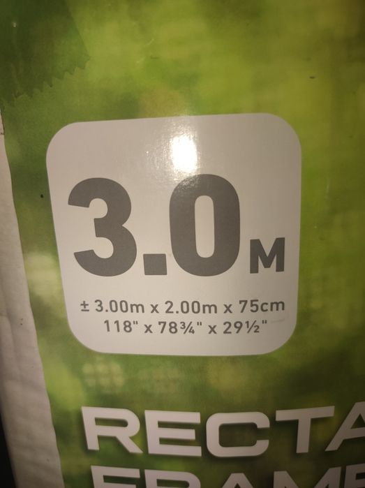 Piscina retangular 3*2*0.75