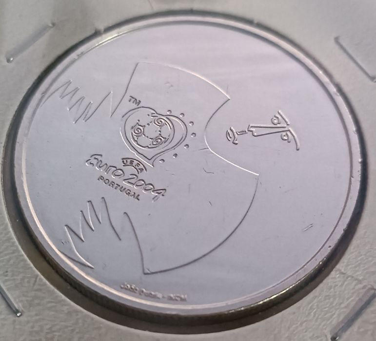 2004 - Portugal - 8 euros - Futebol - A Defesa, o golo e o remate.