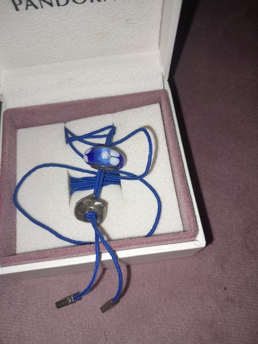 Colar pandora com 2 peças