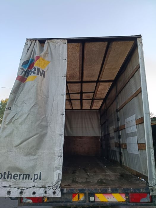 Firanka plandeka magazyn 7,50m garaż kontener transport