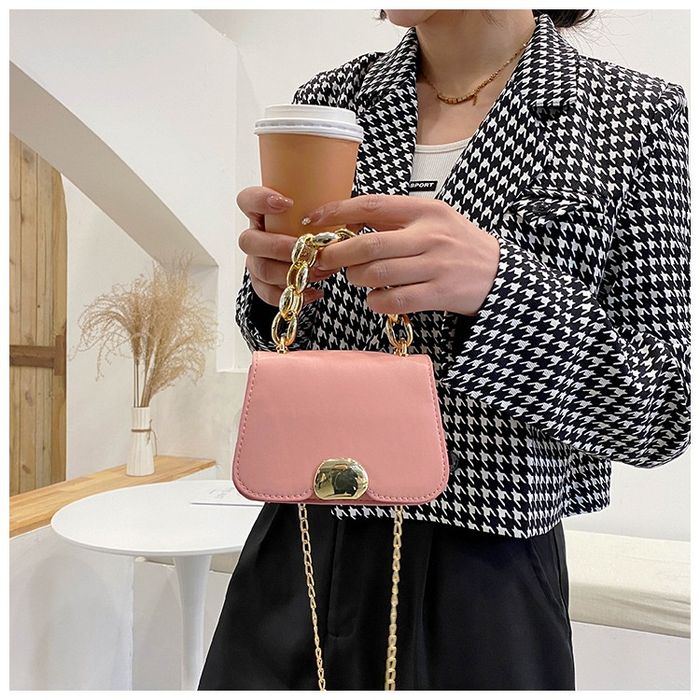 Mini Bolsa Cor de Rosa
