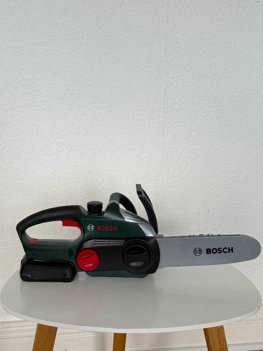 Дитяча іграшкова велика бензопила Bosch Klein зі звуком та рухомим ланцюгом