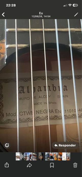 Guitarra classica profissional
