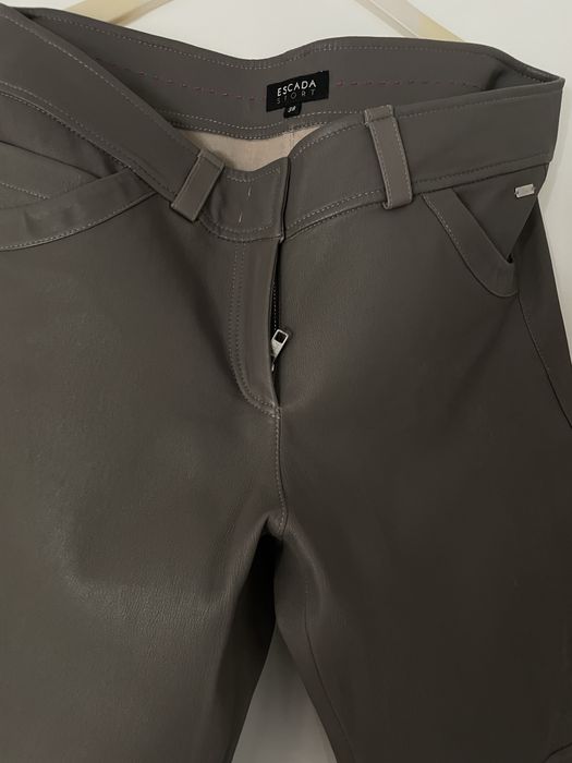 Calças pele Escada Sport