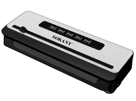 Вакуумный упаковщик Sokany SK-13076 (200 Вт) — профессиональная свежесть у вас дома, вакууматор