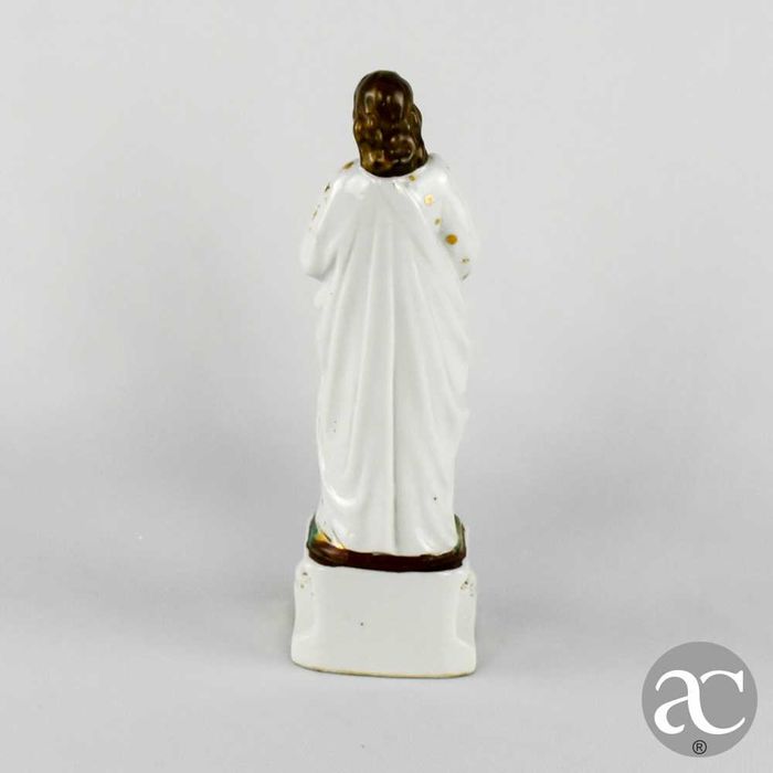 Figura de “Jesus Cristo” em porcelana Vieux Paris, séc. XIX