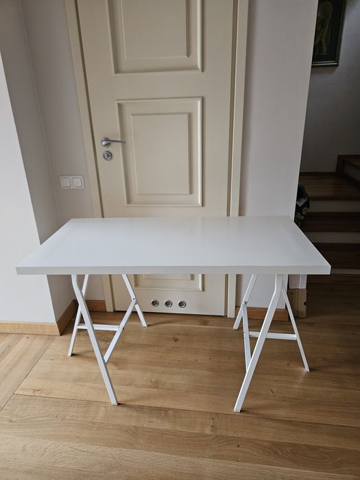 Ikea Linnmon białe biurko klasyk