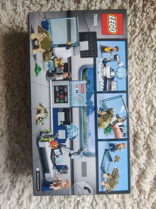 Lego Jurassic World 75939 Laboratorium Dr Wu: ucieczka młodych dinozau