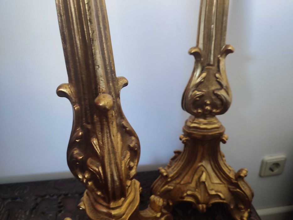 Toucheiro folha de ouro - conjunto de dois