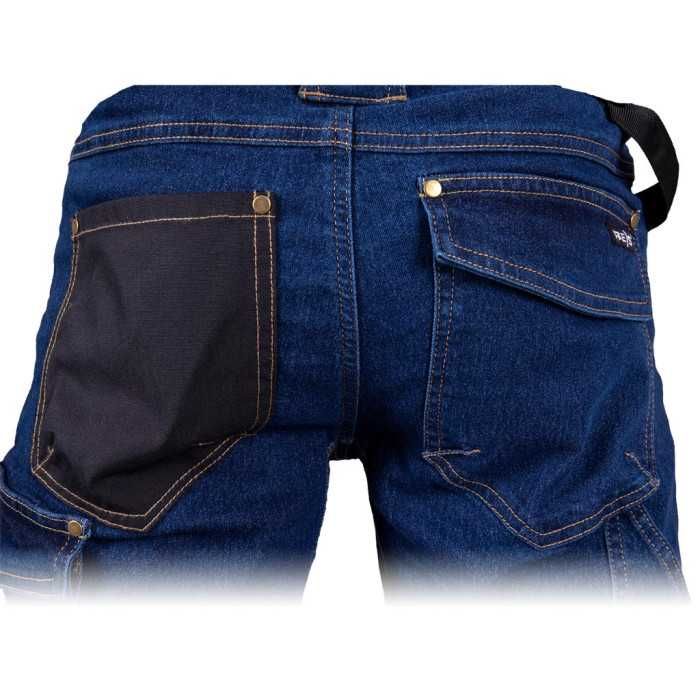 Летние штаны джинсовые рабочие JEANS 303-T BLUE 2363