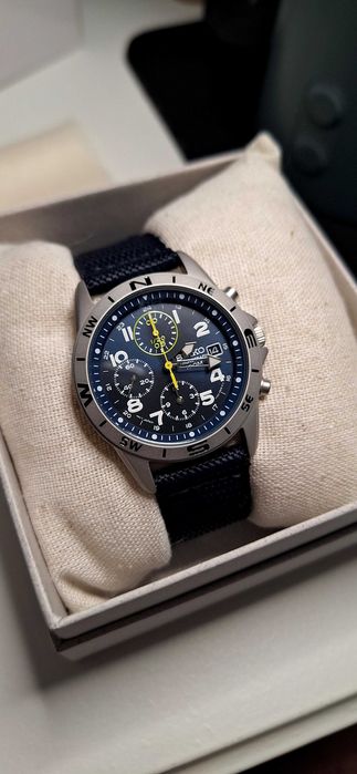 Seiko Cronógrafo SND379R - NOVO