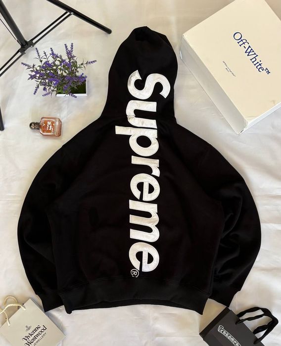 Худі Supreme Супрім Logo Лого Чорний колір