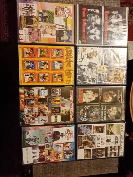Dvd диски, фильмы, сериалы, коллекции