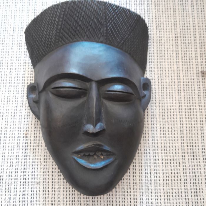 Máscara de madeira africana