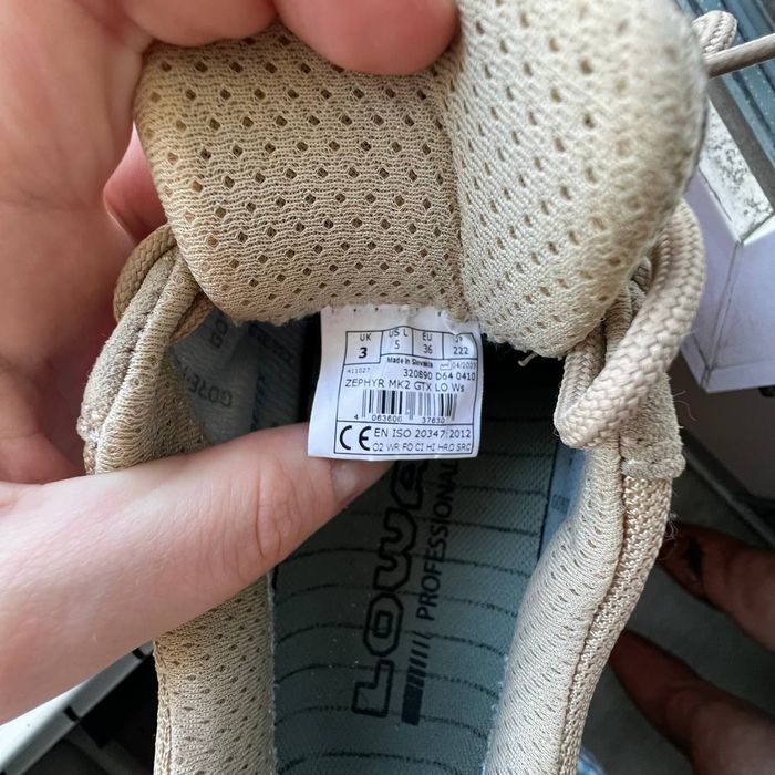 Lowa zephyr mk2 gore tex  low