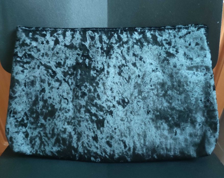 М'який чорний клатч, вечірня сумочка