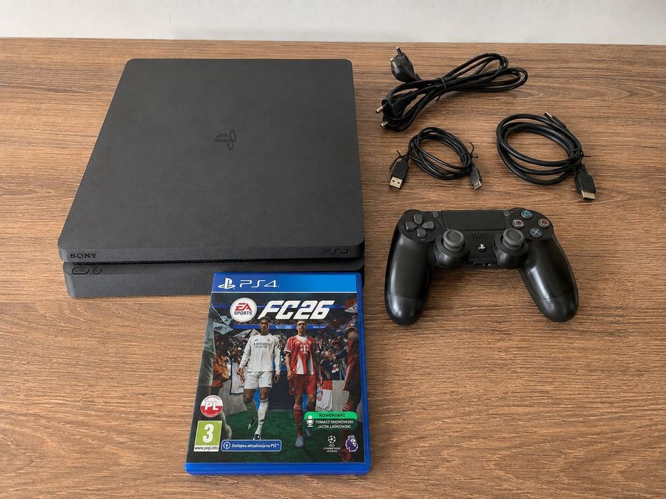 Konsola PS4 slim 500GB  + FC 26 NBA