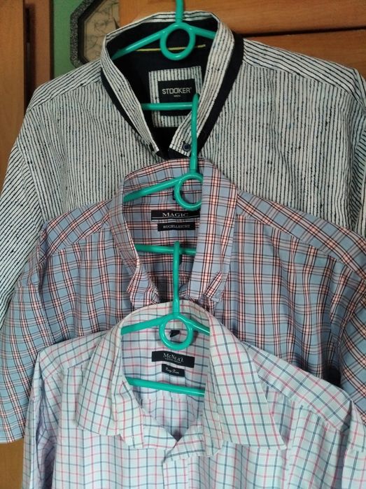 Zestaw koszul męskie r XL pachy do 122