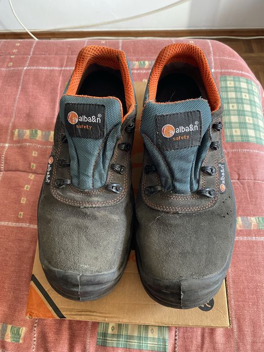 Sapato Seguranca camurça biqueira de aço