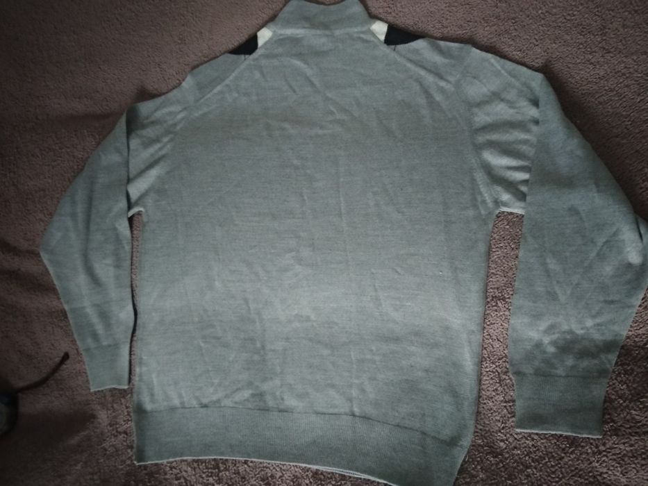 Sweter męski w romby NOWY