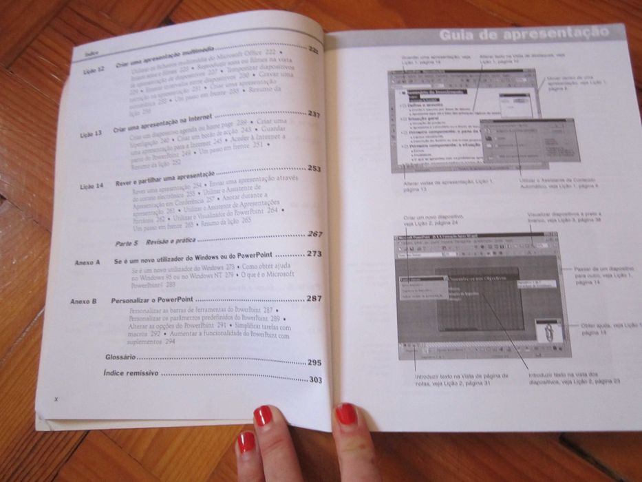 Microsoft powerpoint 97 passo a passo com disquete de 3.5´ McGraw Hill