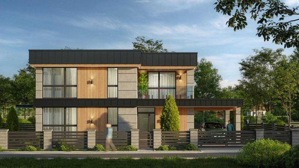 Продаж сучасного двоповерхового будинку в с. Бірки, вул.Сагайдачного