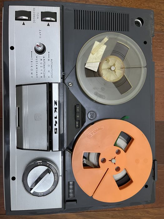 Magnetofon szpulowy UNITRA ZRK ZK-145 PRL