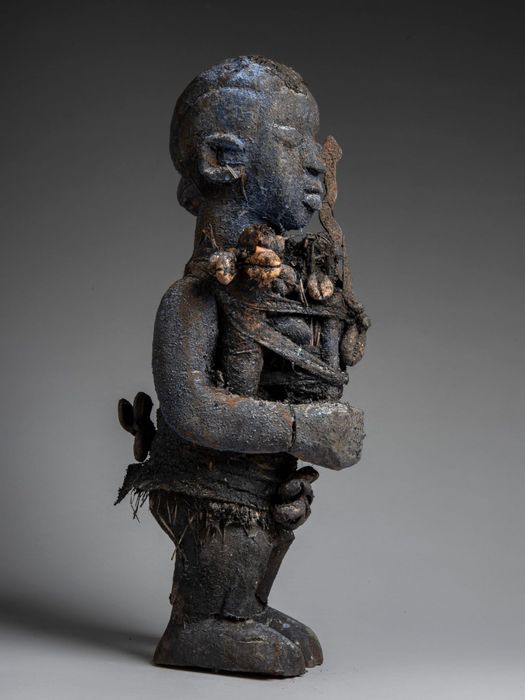 Fetysz Vaudou (Vodun) Fon - Benin / Togo. Okres: ok. 1960–1970 / duża