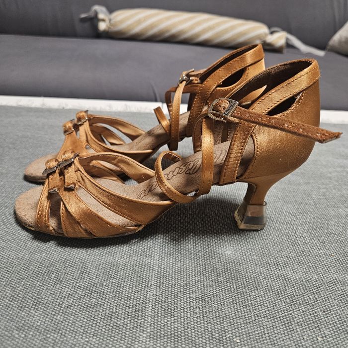 Туфлі танцювальні Латина Talisman 23 см каблук з накаблучником 6 см