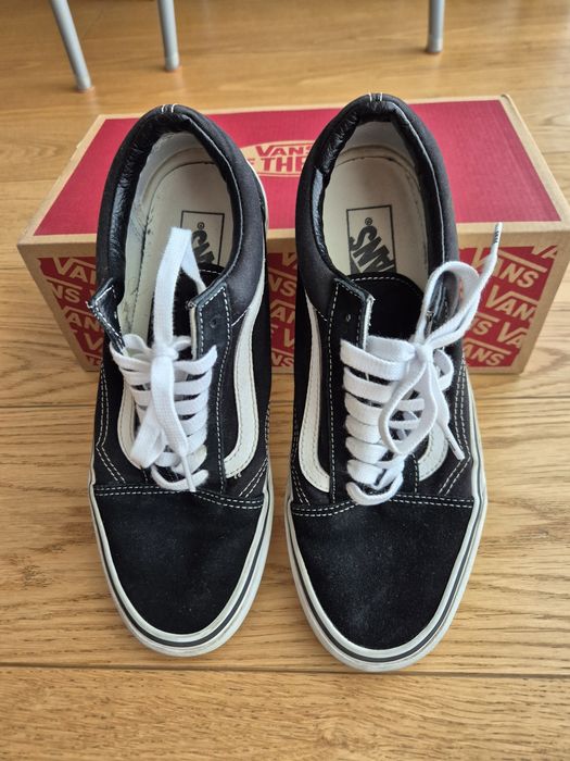 Vans czarne rozmiar 9,5, 26 cm, 40,5