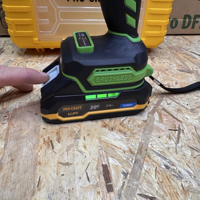 Шуруповерт акумуляторний PROCRAFT PA18Pro