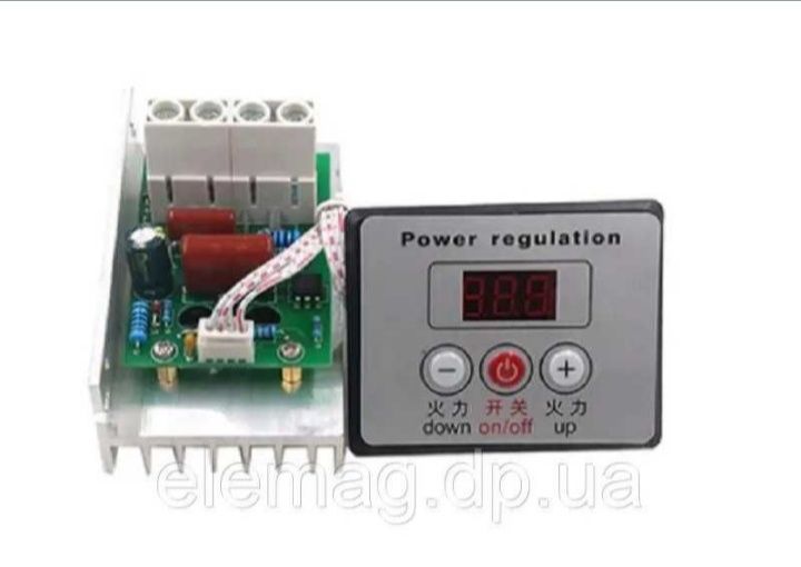 Регулятор напряжения, диммер  4000w с электронным табло(,4кВт,5кВт,6кВ