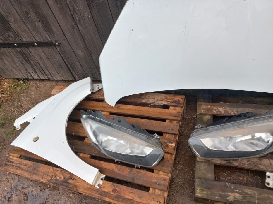 Przód kompletny ford connect mk2 maska zderzak pas przedni chłodnice