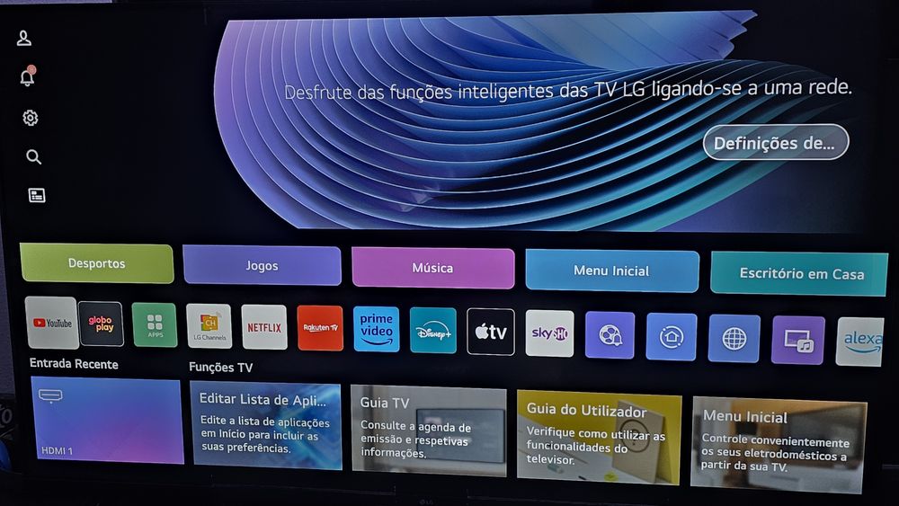Smartv LG 43UR73006LA  4k com garantia