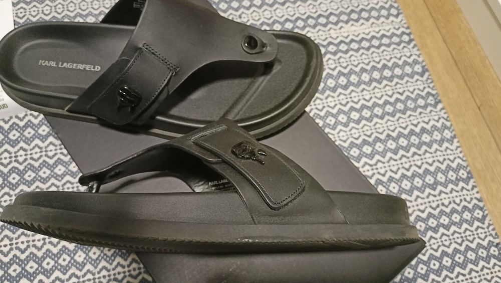 Klapki japonki Karl Lagerfeld