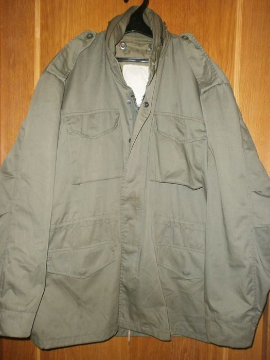 Куртка М65 NATO, олива, разм. XL, наш 56. ПОГ-70 см. С лайнером