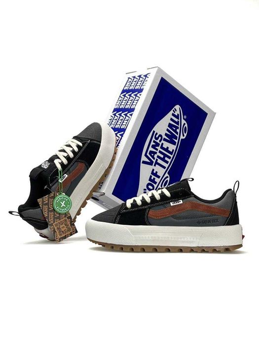 !SALE! Vans Old Skool MTE-1 (Gore-Tex) Black/Grey/Brown 37 38 39 40 41 42 43 44 45 46 ванс гтх