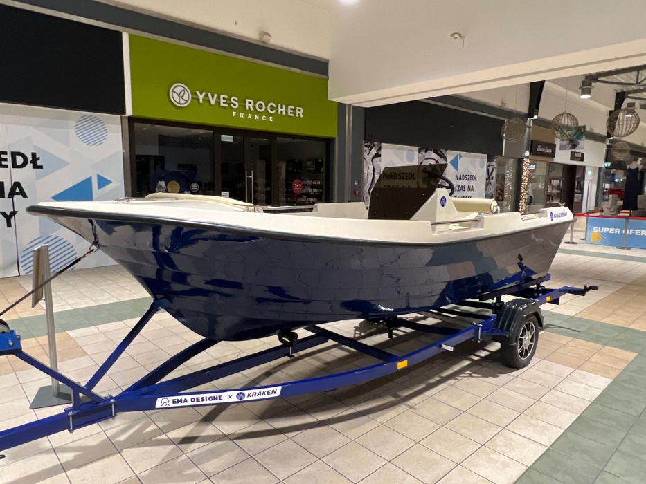 NOWA Łódź Motorowa Kraken 520 Sunbay Open Konsola Motorówka