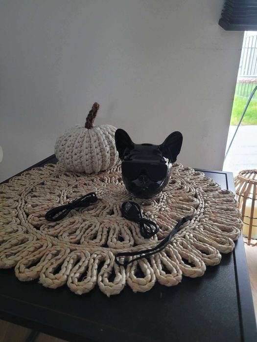 Przenośny głośnik Bluetooth czarny buldog francuski nowy